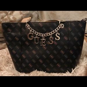 GUESS Monogram Tote